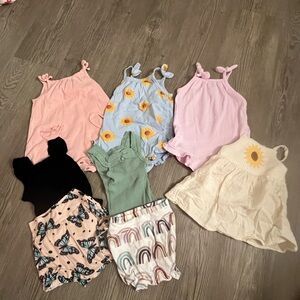 Assorted Baby Rompers Set